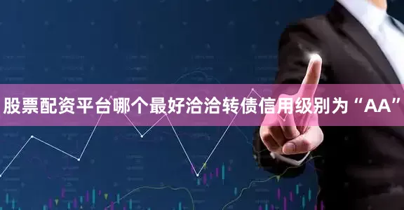 股票配资平台哪个最好洽洽转债信用级别为“AA”