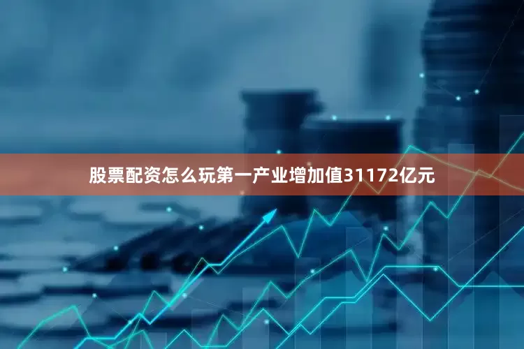 股票配资怎么玩第一产业增加值31172亿元