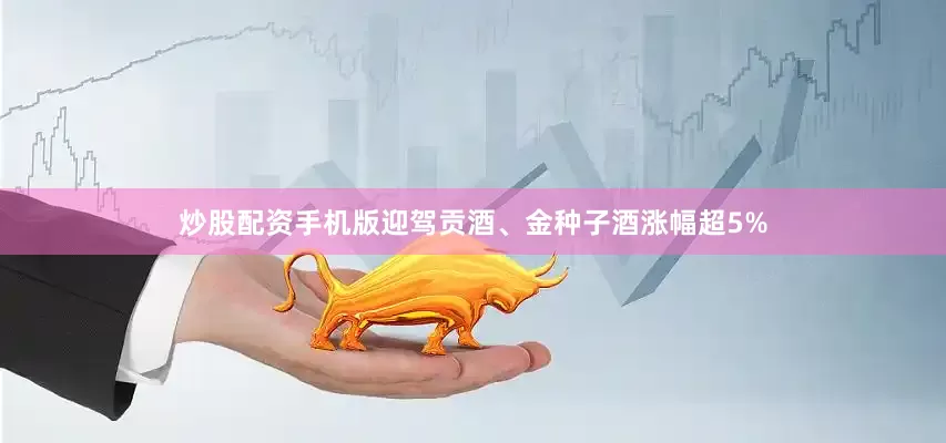 炒股配资手机版迎驾贡酒、金种子酒涨幅超5%
